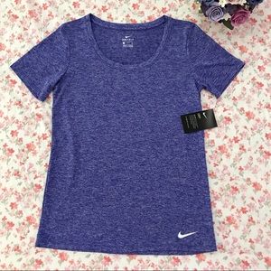 Nike Tops - Nike dri-fit workout tee purple Nike Tops - Nike dri-fit workout tee purple